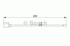 ������ ������ ������� ������! L=245 Audi Q7, Porsche Cayenne 07 Bosch 1987474563 1987474563 ����