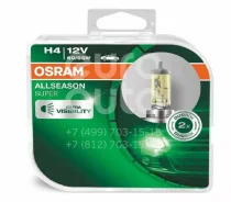 ����� ���������� All Season Super H4 12V 60/55W P43t 3000K (�-�� 2��) 64193Alshcb Osram 64193Alshcb 64193ALSHCB ����