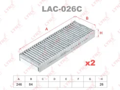 ������ ������ �������� (2��) LYNXauto LAC026C LAC026C ����