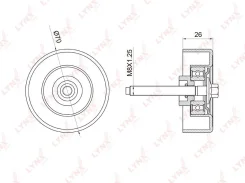 ����� �������� ���������� ����� LYNXauto PB7023 PB7023 ����