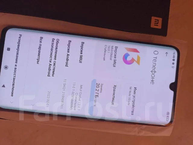 Xiaomi Mi Note 10 Lite. �/� ����