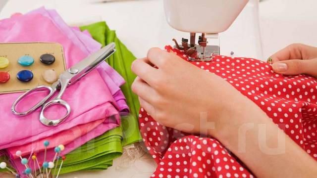 Ремонт и подгонка одежды. Пошив штор тюли, постельного белья во ...