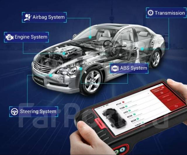 Сканер автомобильный диагностический лаунч