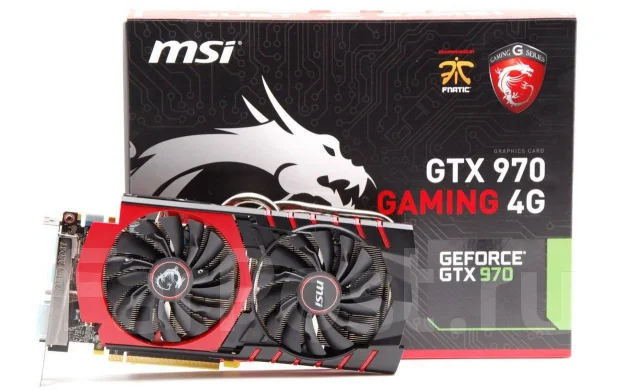 MSI Nvidia GeForce GTX 970 Gaming 4G, б/у, в наличии. Цена: 20 000
