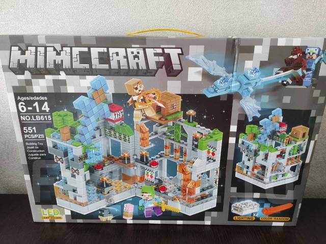 Конструктор Лего Майнкрафт (Аналог), Lego minecraft 551д - Игрушки во ...