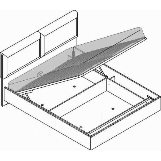 Кровать сохо с подъемным механизмом