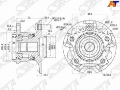 ��������� ���� ����. Toyota Kluger / Harrier #CU25, #CU35 '03 ST4241048041 ����