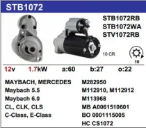 ������� Mercedes, ML 430, ML 55 AMG, C 320 CDI, MH Motorherz STB1072WA ����