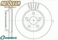 ���� ��������� �������� G-brake Toyota Carina E AT19# GR02801 ����