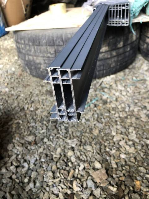 Плинтус напольный алюминиевый, H60*2,5 метра, ударопрочный - Стены, пол ...