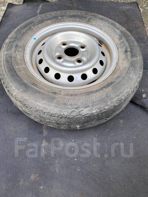 Колесо R12 LT, 12", 1 шт, 145 мм, 80 %, радиальный, 145R12, Bridgestone ...