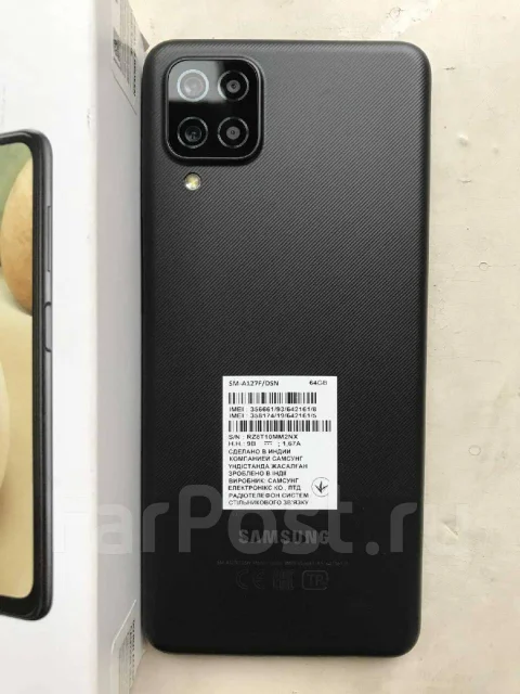 Samsung Galaxy A12. �����, ������, 4G LTE, NFC ����