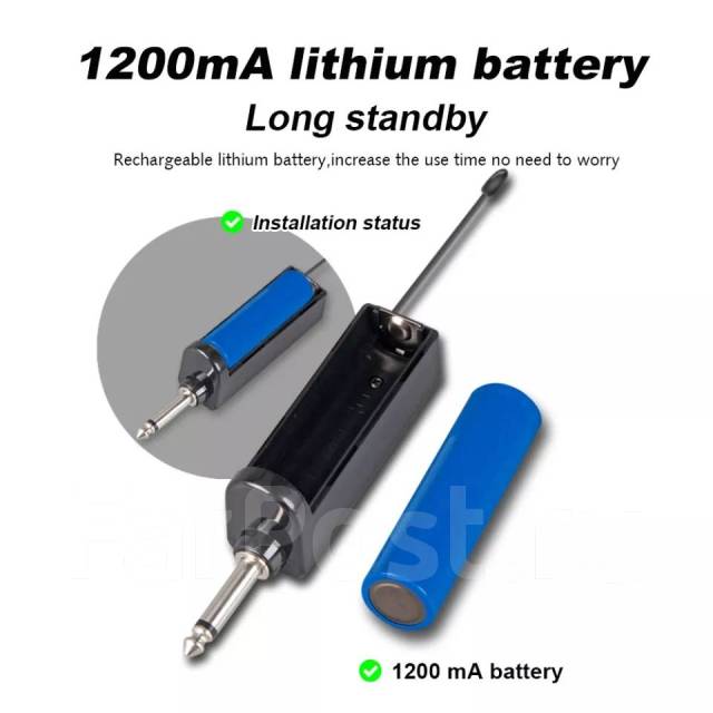 Беспроводные вокальные караоке микрофоны, радио система G-mark x220u ...
