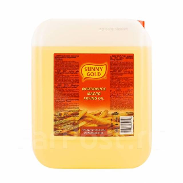 Масло фритюрное дезодорированное "Sunny Gold" 5 л - Продукты питания в ...