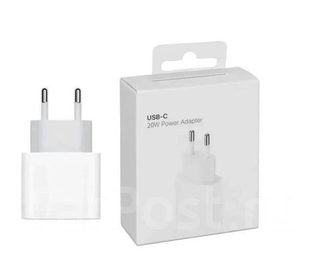 Сетевое зарядное устройство Apple MHJE3ZM/A, 20 Вт, usb-c, оригинал ...