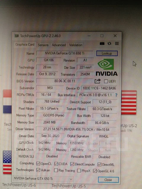 GeForce GTX 650 Ti ����