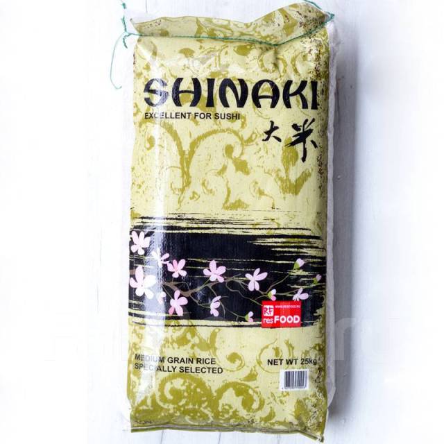 Рис Шинаки, 25 кг, в наличии. Цена: 120₽ в Хабаровске