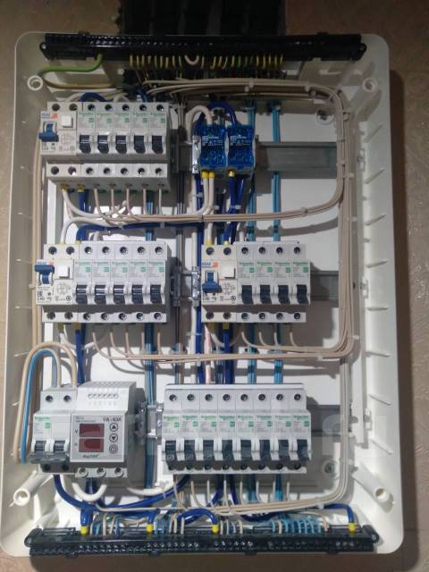 Монтаж/замена электропроводки и др. виды электроработ (Вл-к/пригород ...