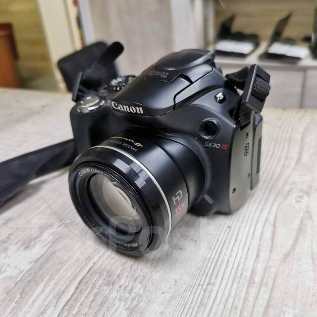 Фотоаппарат Canon PowerShot SX30IS Zoom_32х Made_Japan, 14х и более, б ...