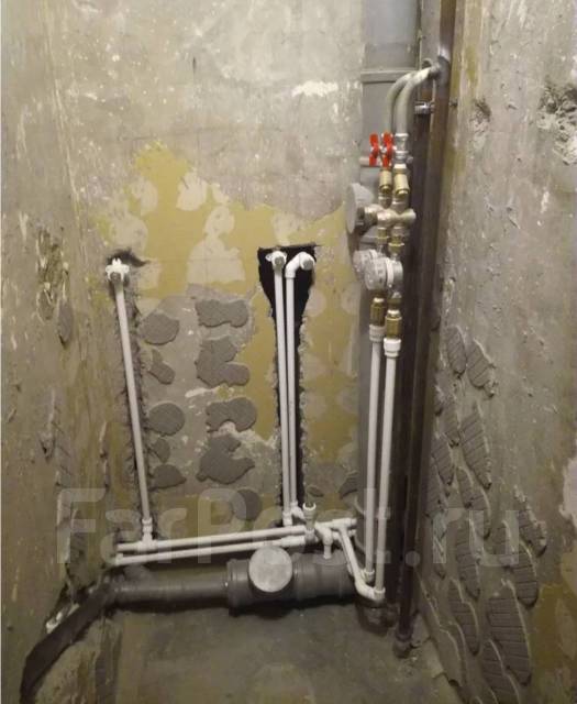 Установка титана, унитаза, ванны, стиралки. Замена смесителя, счетчика ...