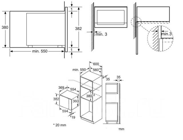 Bosch bfl520mb0 схема встраивания