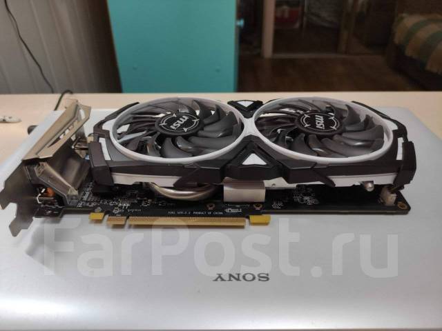 Видеокарта AMD Radeon RX 570 8GB MSI Armor, б/у, в наличии. Цена: 10 ...