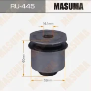 ����������� Masuma Allion, Corolla Fielder / ZZT245, ZZE124G rear low RU-445 Masuma RU445 ����