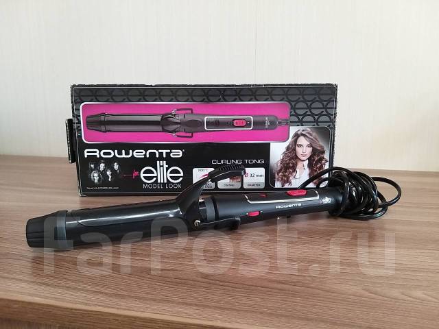 Щипцы для завивки волос Rowenta Elite (плойка), новый, в наличии. Цена ...