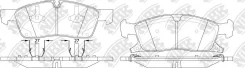 ������� ��������� �������� Mercedes ML W166/GL X166/GLE W166, C292 PN0833 ����