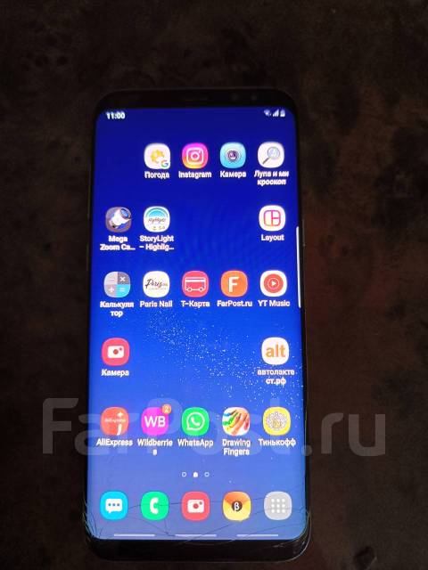 Самсунг S8+ 64 Gb на в ремонт или на запчасти, 64 гб, 6.20", моноблок ...
