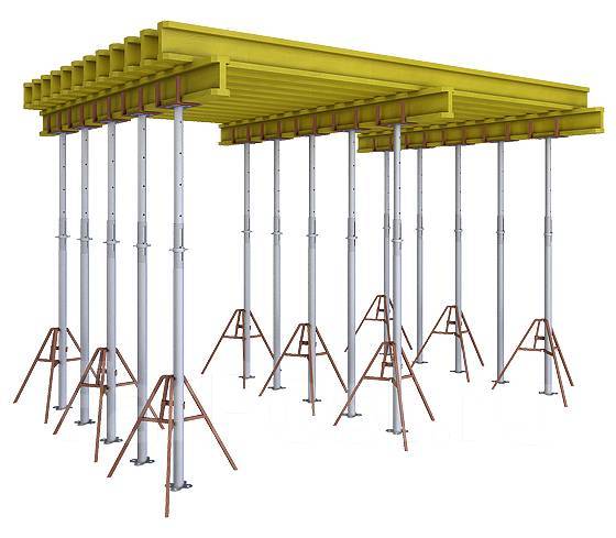 Домкрат строительный для опалубки