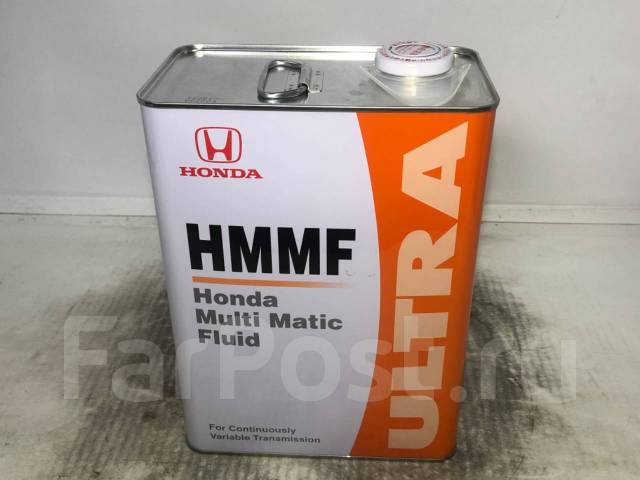 Трансмиссионная жидкость Honda HMMF 4л для вариаторов Возможна замена ...