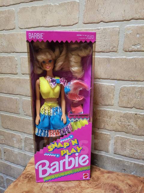 Snap n play barbie sale