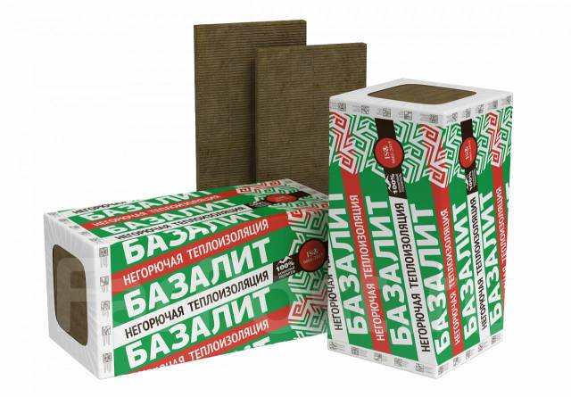 Каменная вата Базалит Л-30 Технониколь (1200х600х50 мм), в наличии ...