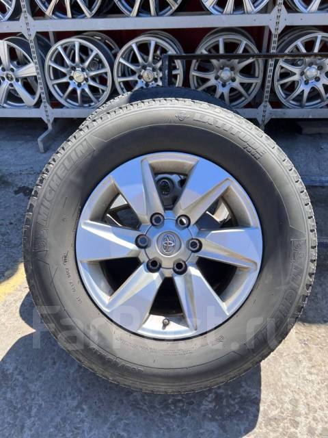 Штатные колеса на Toyota land cruiser Prado 150 Michelin Latitude Tour ...
