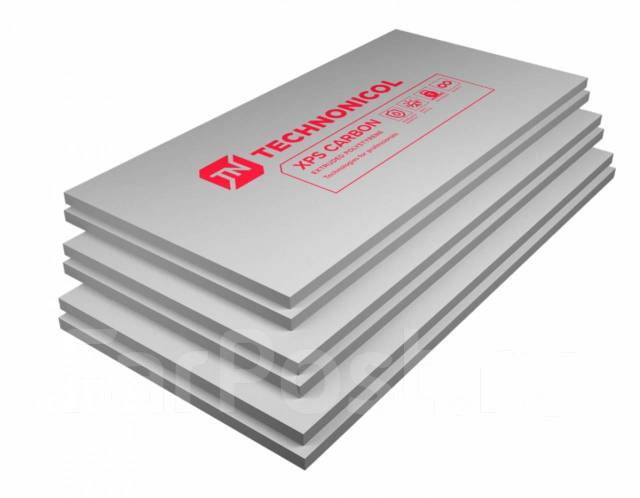 Экструдированный пенополистирол XPS Carbon ECO 1180Х580Х50-L, в наличии ...