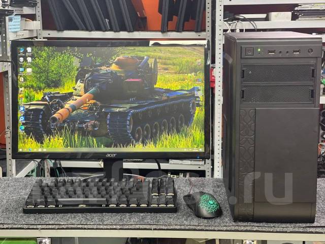 ПК для танков! i5-4460, 8Гб, SSD+HDD, GeForce 2Гб+монитор 22"Гарантия ...