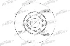 ���� ��������� �������� ������������� VW Touran/GOLF V (2004)/A3 [8P1] (2003) 288 [178Patronpbd4295] PBD4295 ����