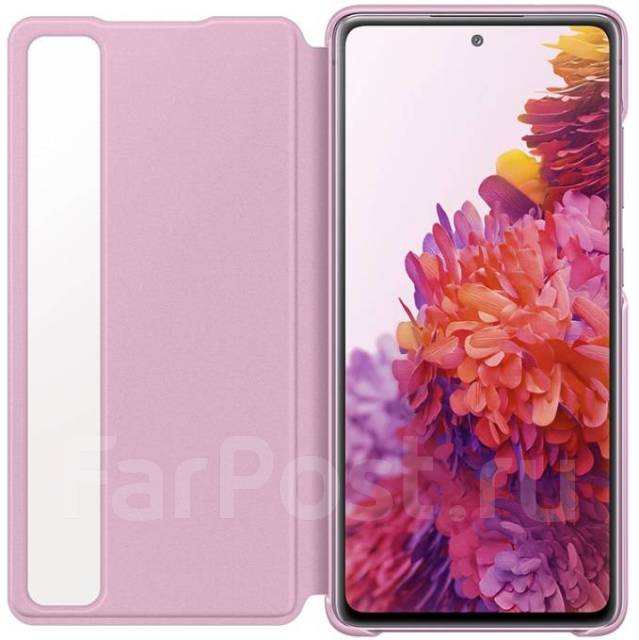 Чехол Samsung Smart Clear View Cover S20 FE сиреневый - Аксессуары в Артеме