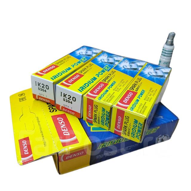 Свеча зажигания IK20 Denso 4ШТ Iridium иридиевая, иридивая, иридий ...