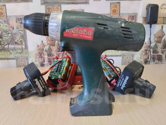 Переделаю аккумулятор шуруповерта Metabo BSZ12 li-ion 2-2.5-3-4-5-6Ah ...