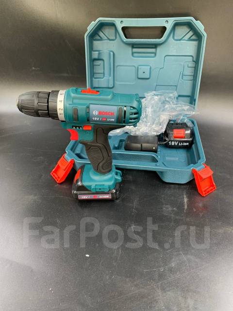 Шуруповерт аккумуляторный Bosch 18v, новый, в наличии. Цена: 3 300₽ во ...