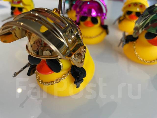 Игрушка Утка в шлеме с пропеллером уточка в машину купить во ...