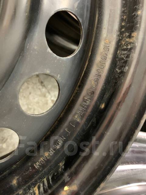 Диски железные Honda R15 4*100 6j made in japan - Диски во Владивостоке