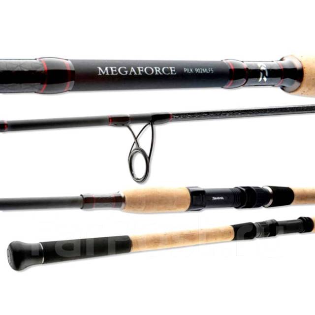 Удилище силовое спиннинговое Daiwa Megaforce Pilk 802HFS тест 150-300г ...
