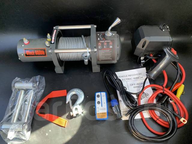 Лебедка Winch 6000LBS купить во Владивостоке по цене: 16 800₽ — частное ...