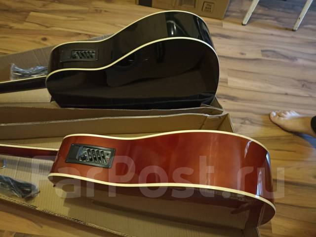 Гитара электроакустическая 41", новый, в наличии. Цена: 8 500₽ в Хабаровске