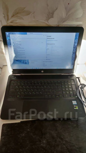 HP Pavilion 15-bc418ur. 15.6", 3,4����, ��� 8 ��, ���� 1 000���, WiFi: 1, Bluetooth: 1, ����������� �� 10��. ����