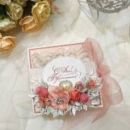 Коробочка для денег, открытка "С Днём Свадьбы", подарок на свадьбу. фото