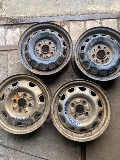Диски R13 4x100, Toyota, 13", 1 шт, штампованные, 4 шт, б/у, в наличии ...